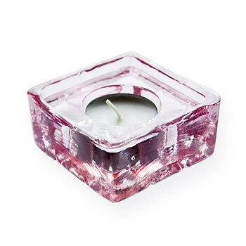 Farol Vela Quilt Rosa