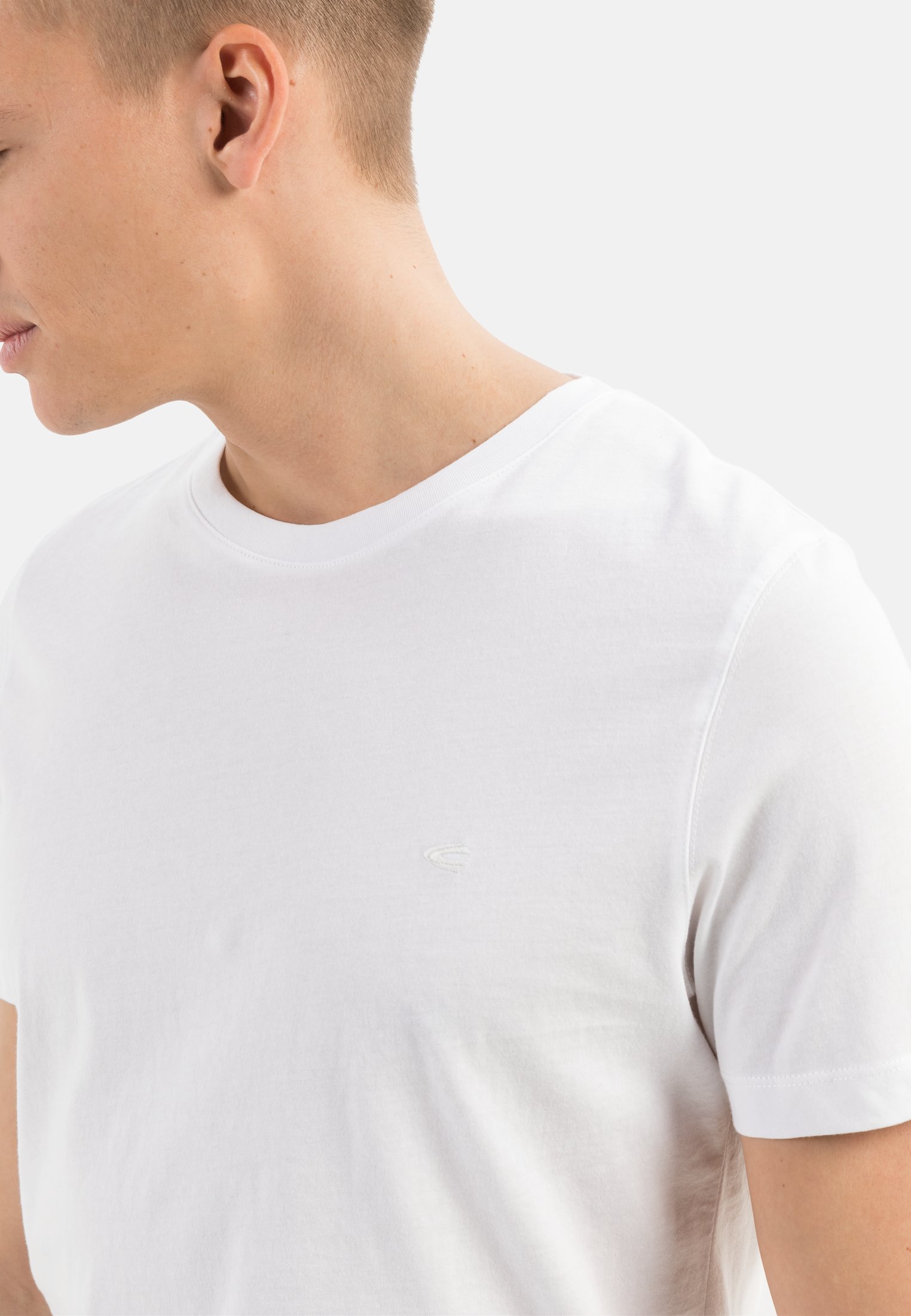 T-shirt vit camel active - 5