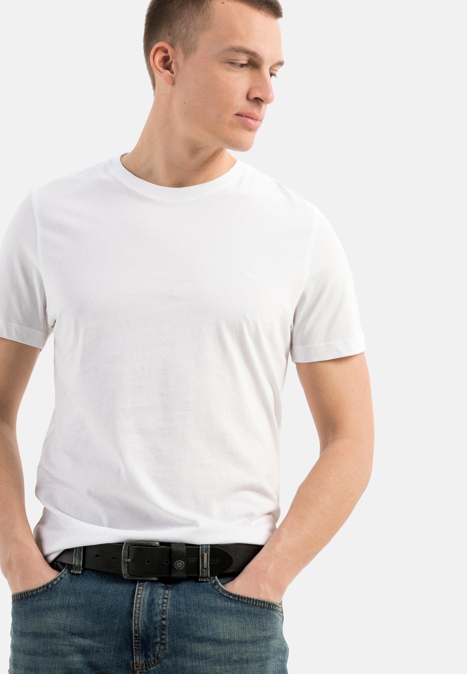 T-shirt vit camel active - 3