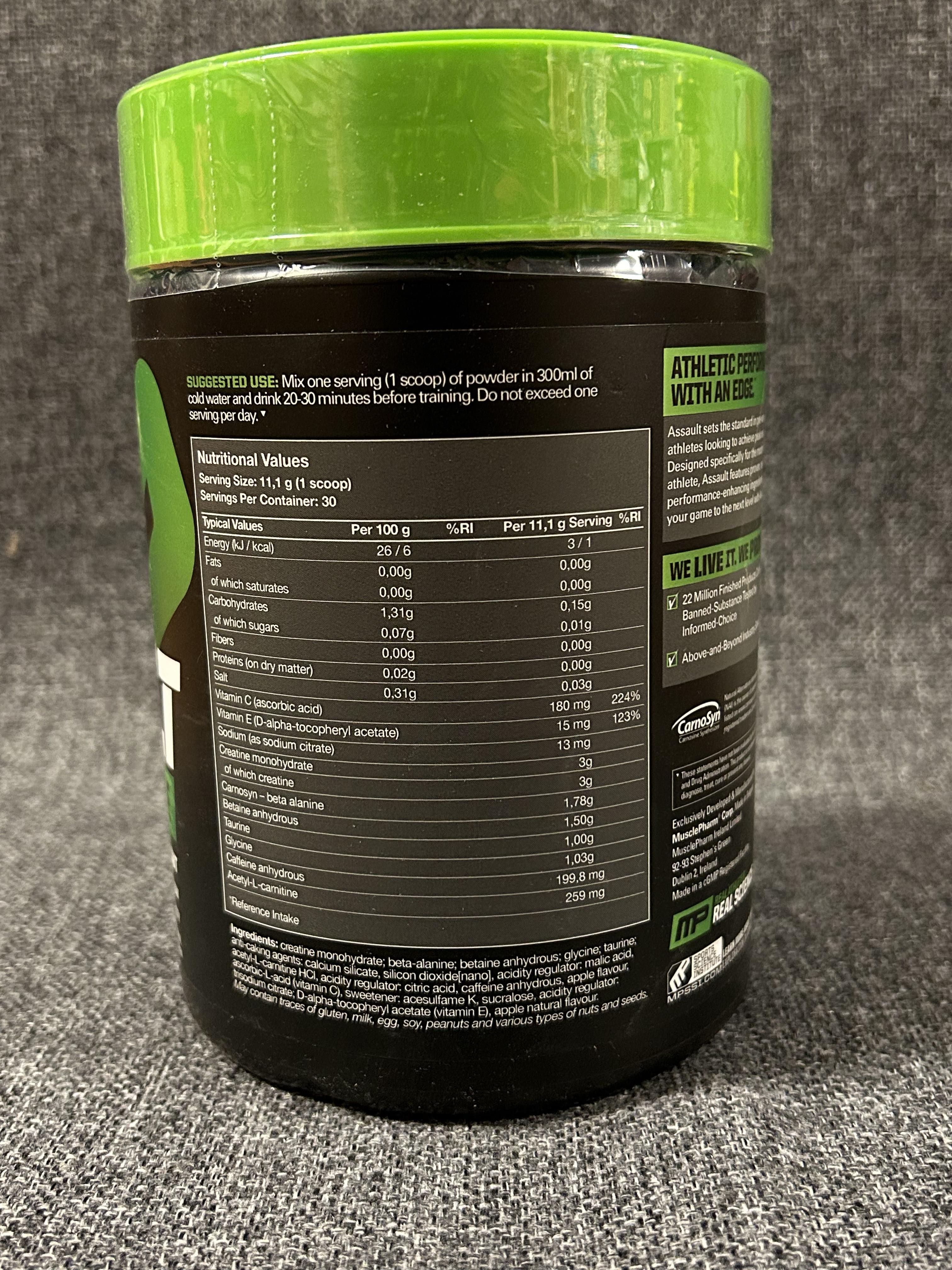 Assult           Green apple - 3