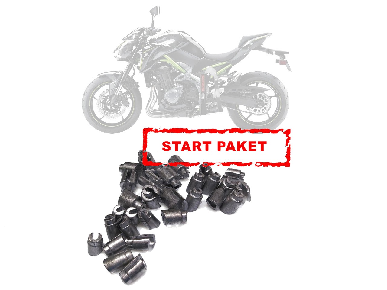 MC Eker Vikter Startpaket – Balanseringsvikter 10g–30 g 