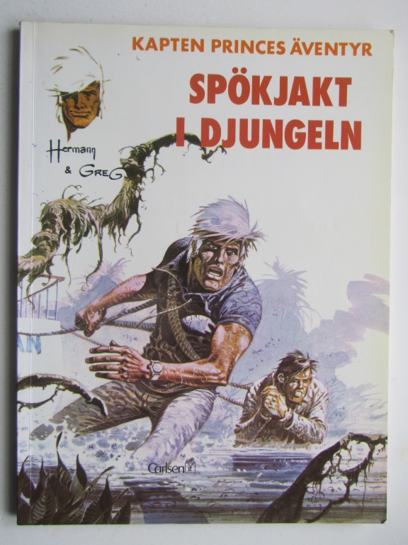 Kapten Princes äventyr 02 Spökjakt i djungeln 1:a uppl.