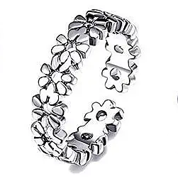 Tåring modell B -Antik 925 Sterlig Silverplätering
