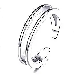 Tåring modell J -Antik 925 Sterlig Silverplätering