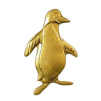 Simmärke Pingvin Guld