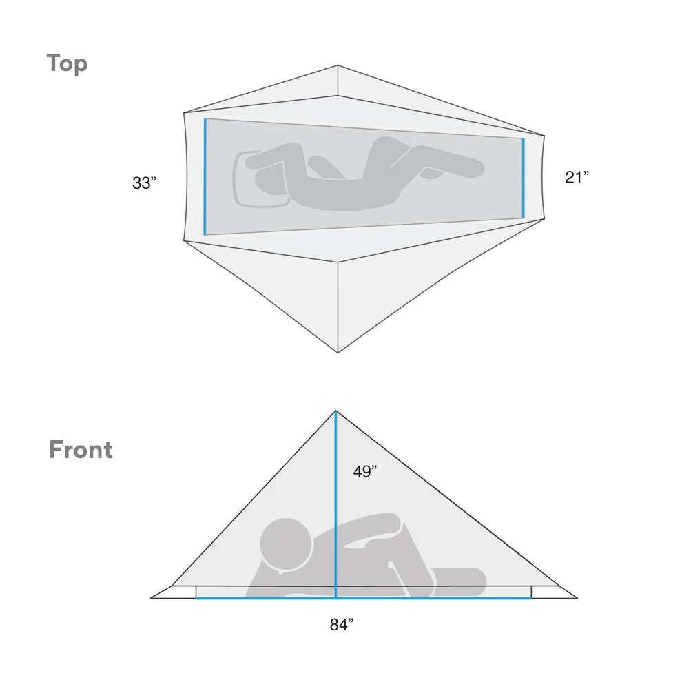 Gossamer gear The one UL tent - 5