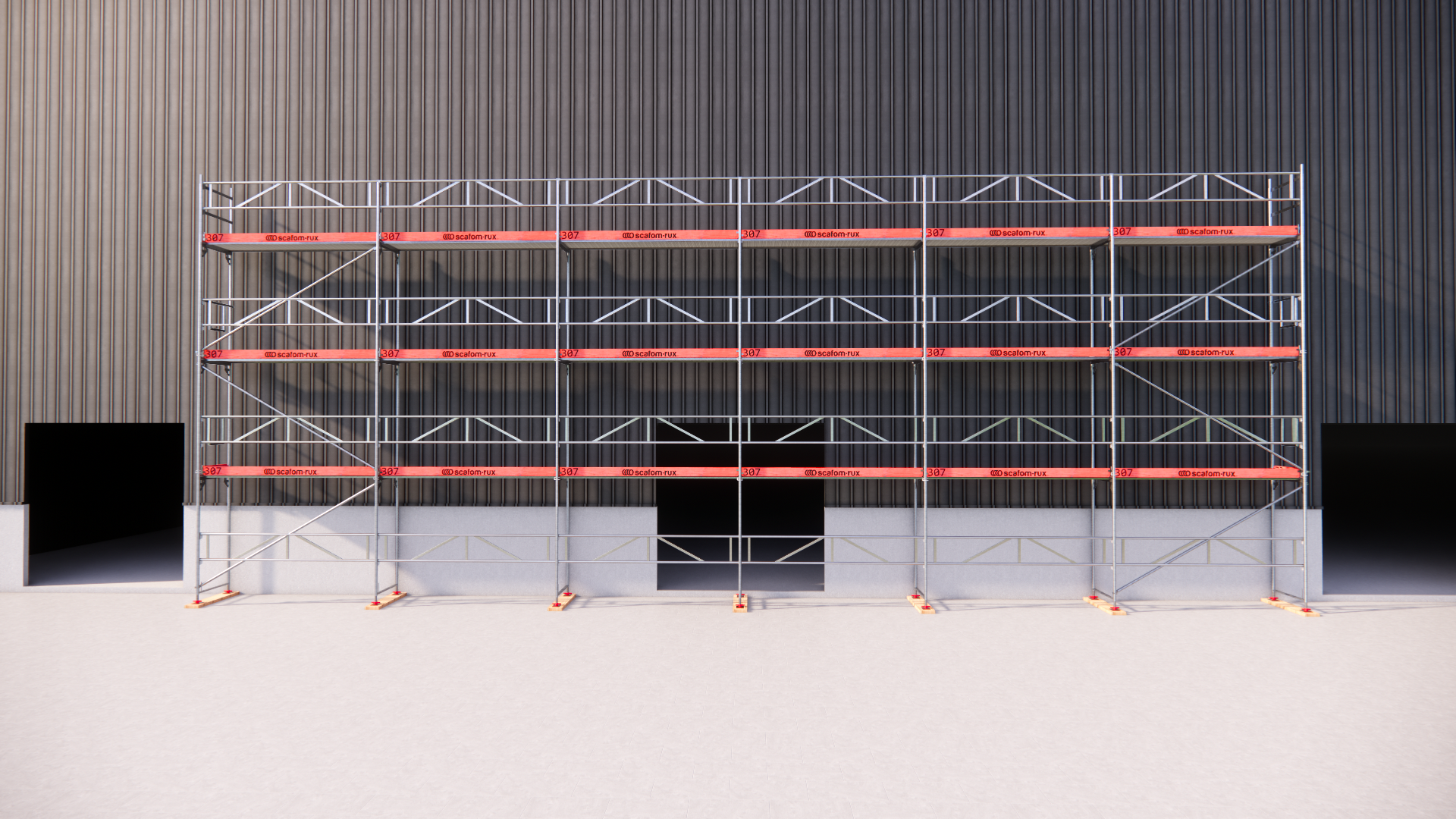 Ramställningspaket  (18x8m) - 3