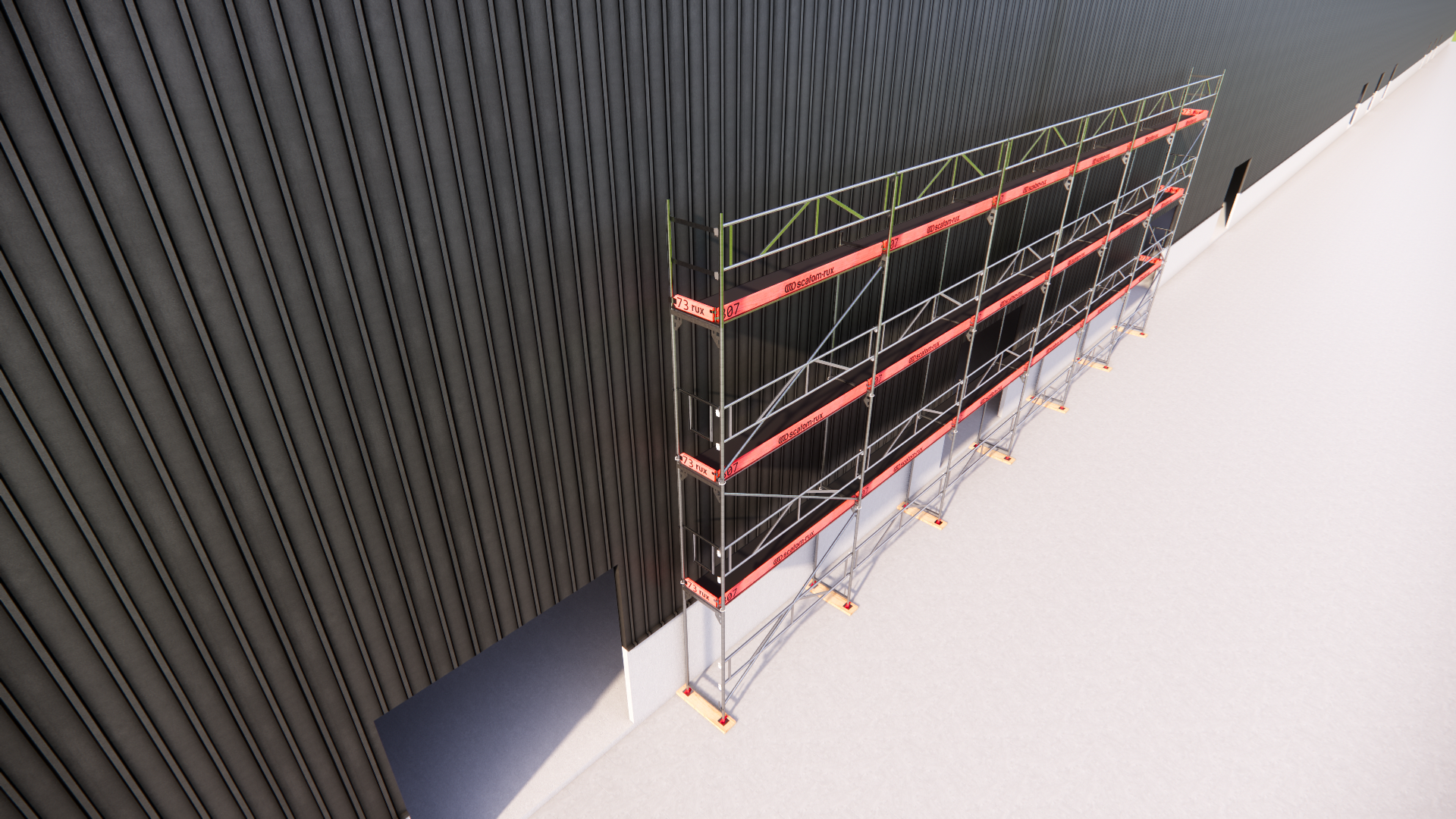 Ramställningspaket  (18x8m) - 4
