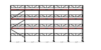 Ramställningspaket  (15x8m)