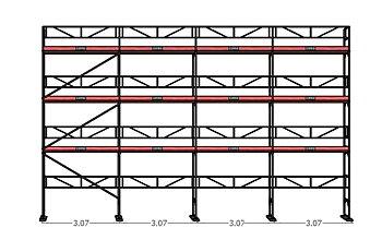 Ramställningspaket  (12x8m)