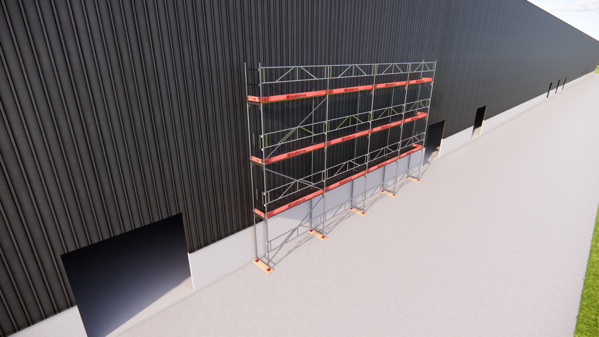 Ramställningspaket  (12x8m) - 4