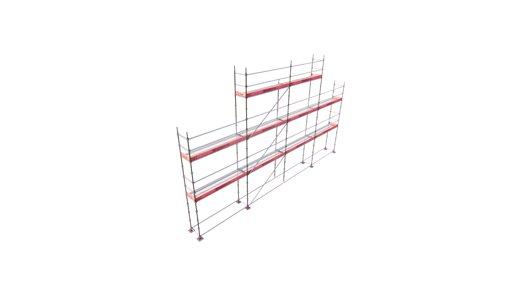 Modulställningspaket  (12x 6m + gaveltopp) - 8