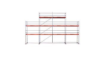 Modulställningspaket  (12x 6m + gaveltopp)