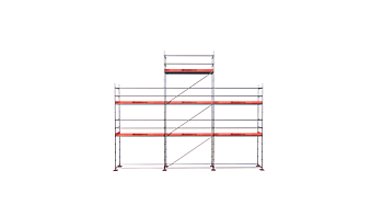 Modulställningspaket  (9x6m + gaveltopp)