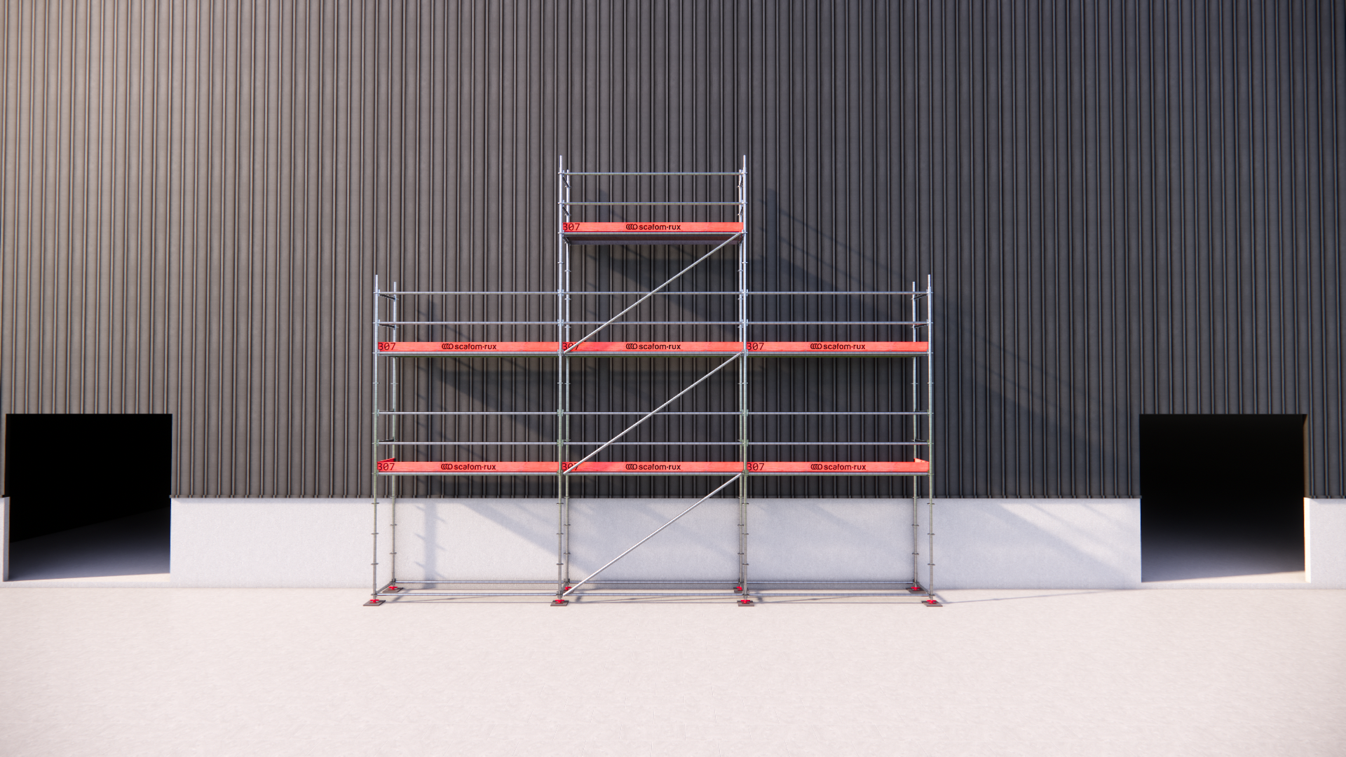 Moduuliteline (9x6m + pääty) - 2