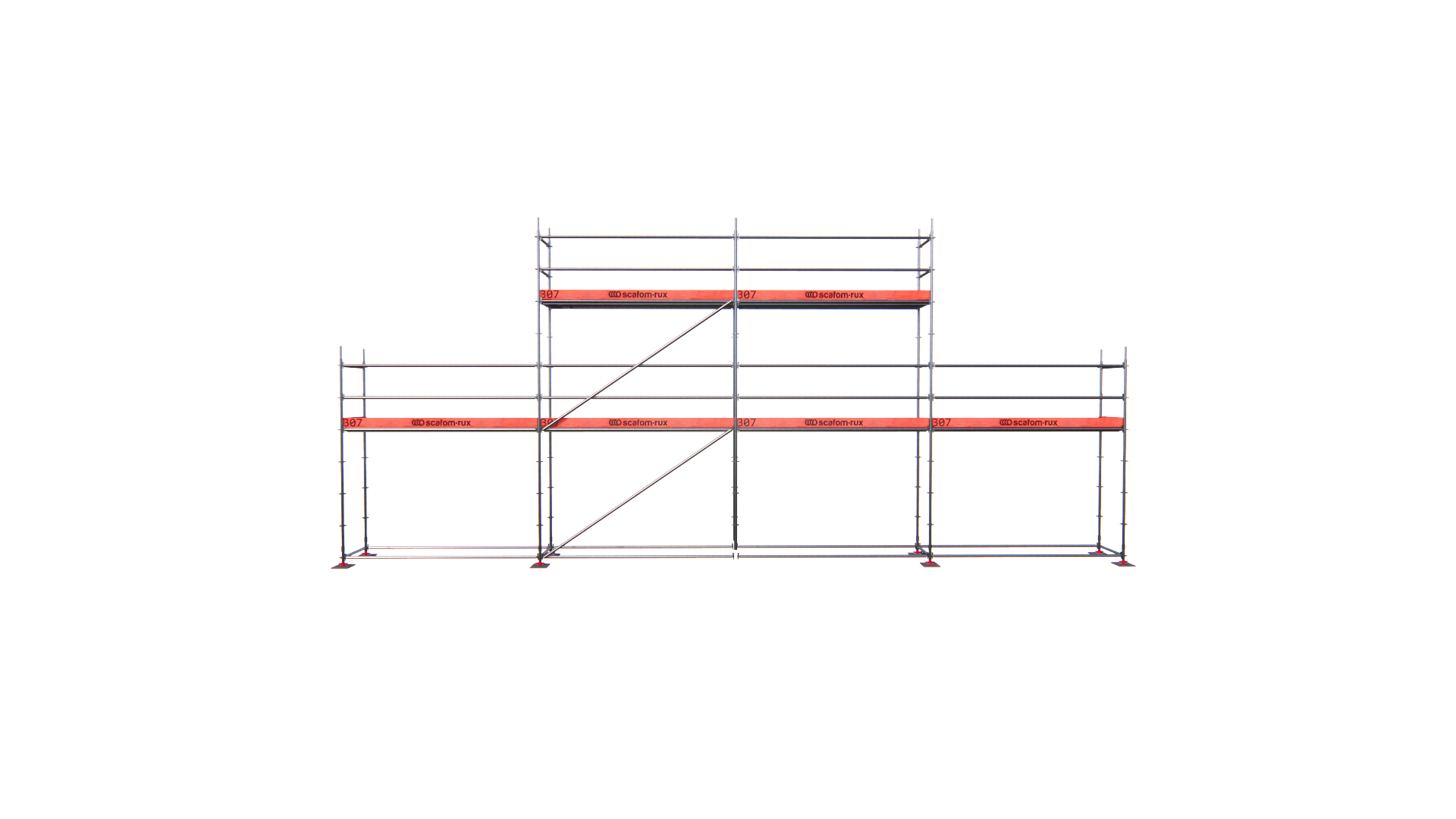 Modulställningspaket  (12 x 4m + gaveltopp)