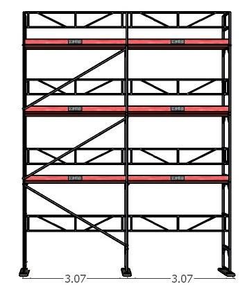 Ramställningspaket  (6x8m)