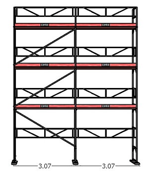 Ramställningspaket  (6x8m)