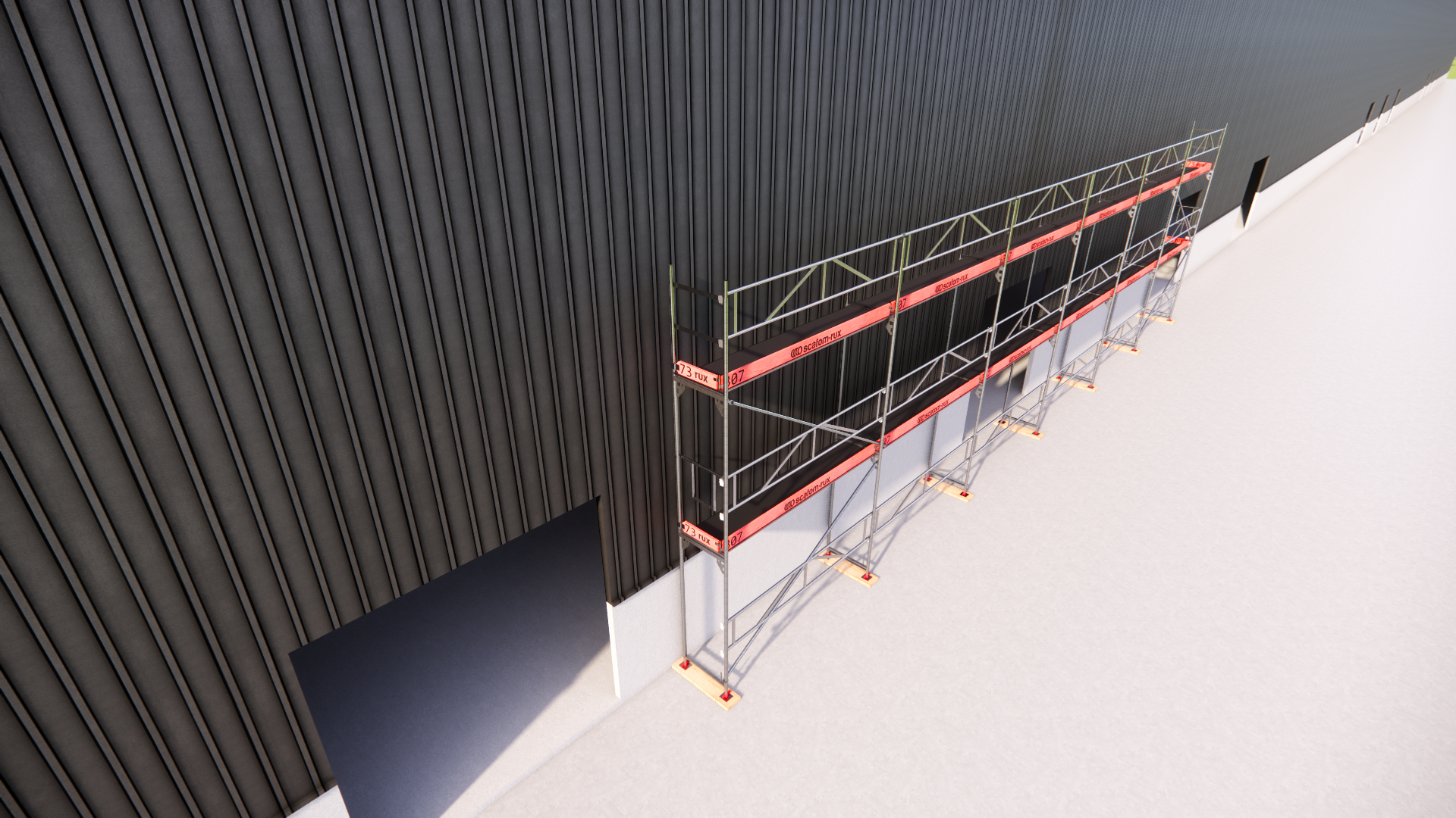 Ramställningspaket  (18x6m) - 4