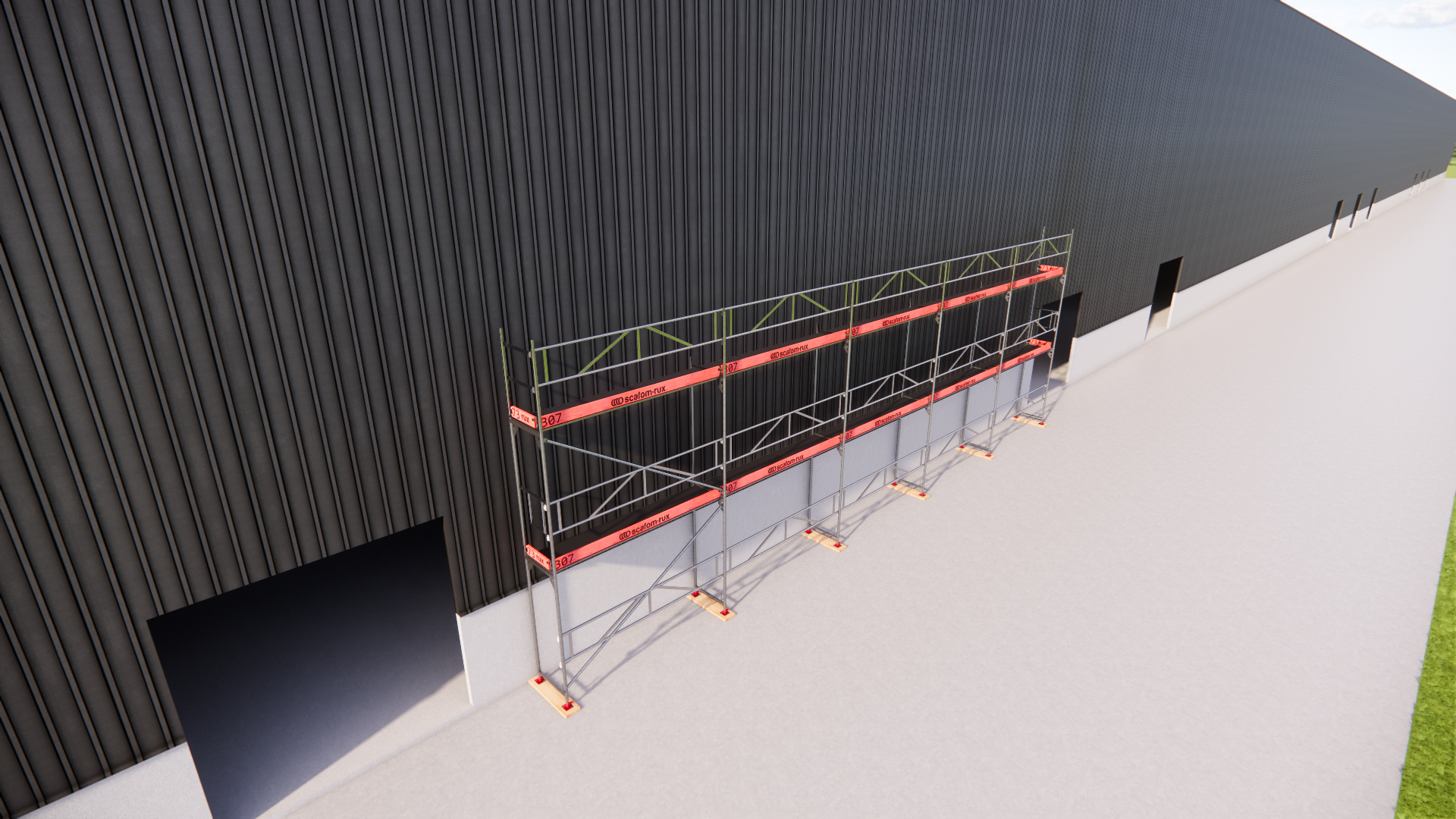 Ramställningspaket  (15x6m) - 4