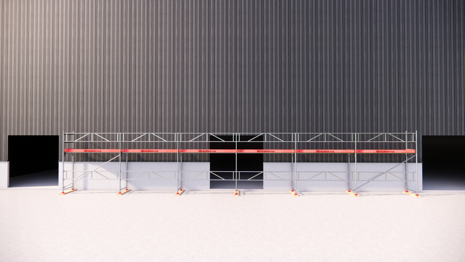 Ramställningspaket  (18 x 4m) - 3