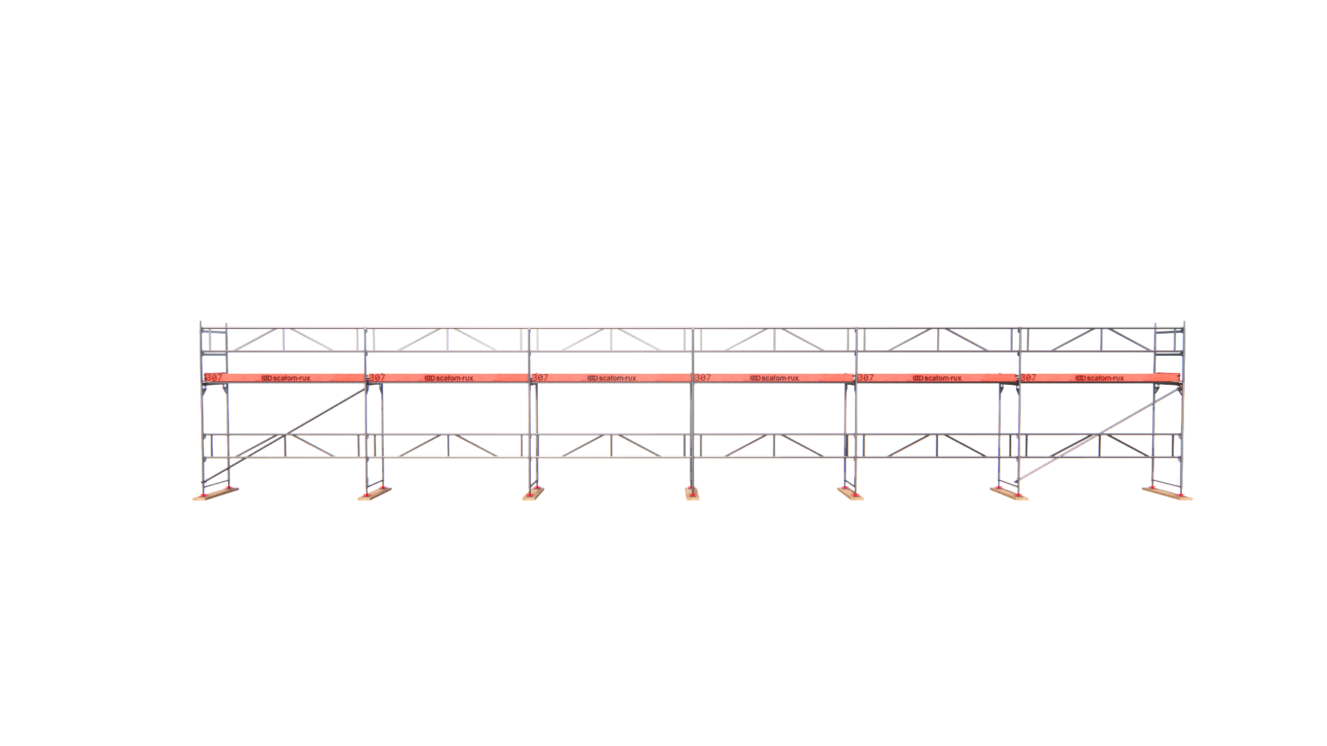 Ramställningspaket  (18 x 4m)