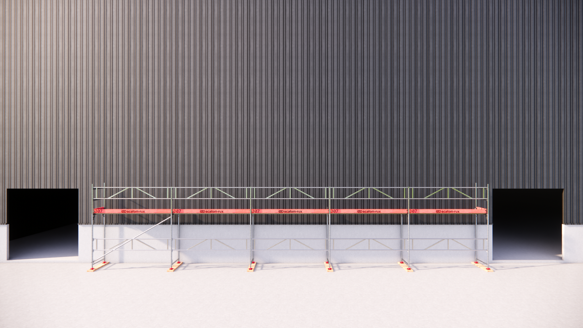 Ramställningspaket  (15 x 4m) - 3