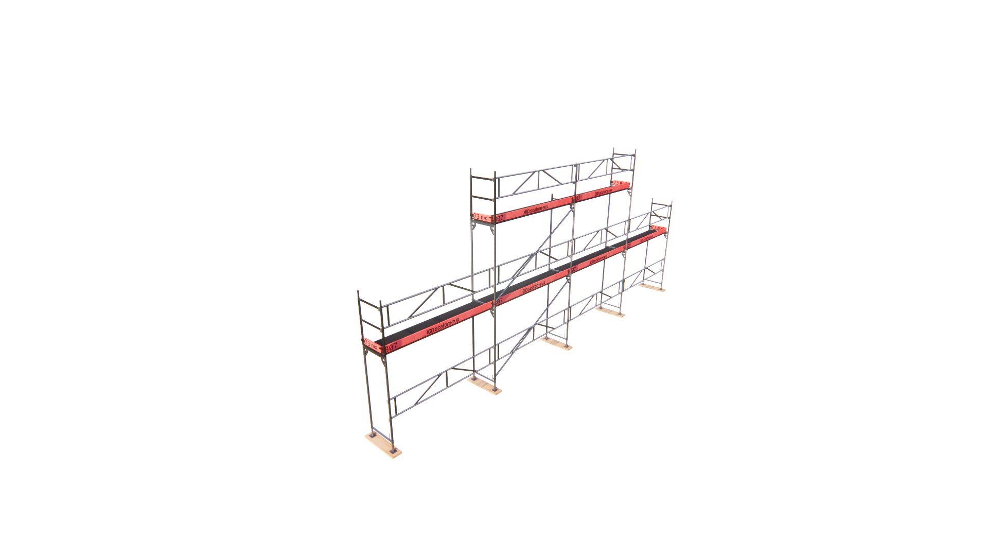 Ramställningspaket  (12x4m + dubbel topp) - 2