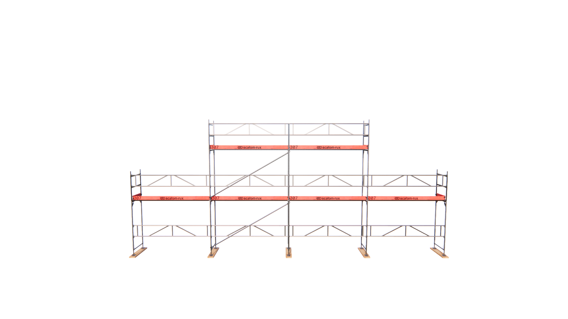 Ramställningspaket  (12x4m + dubbel topp)