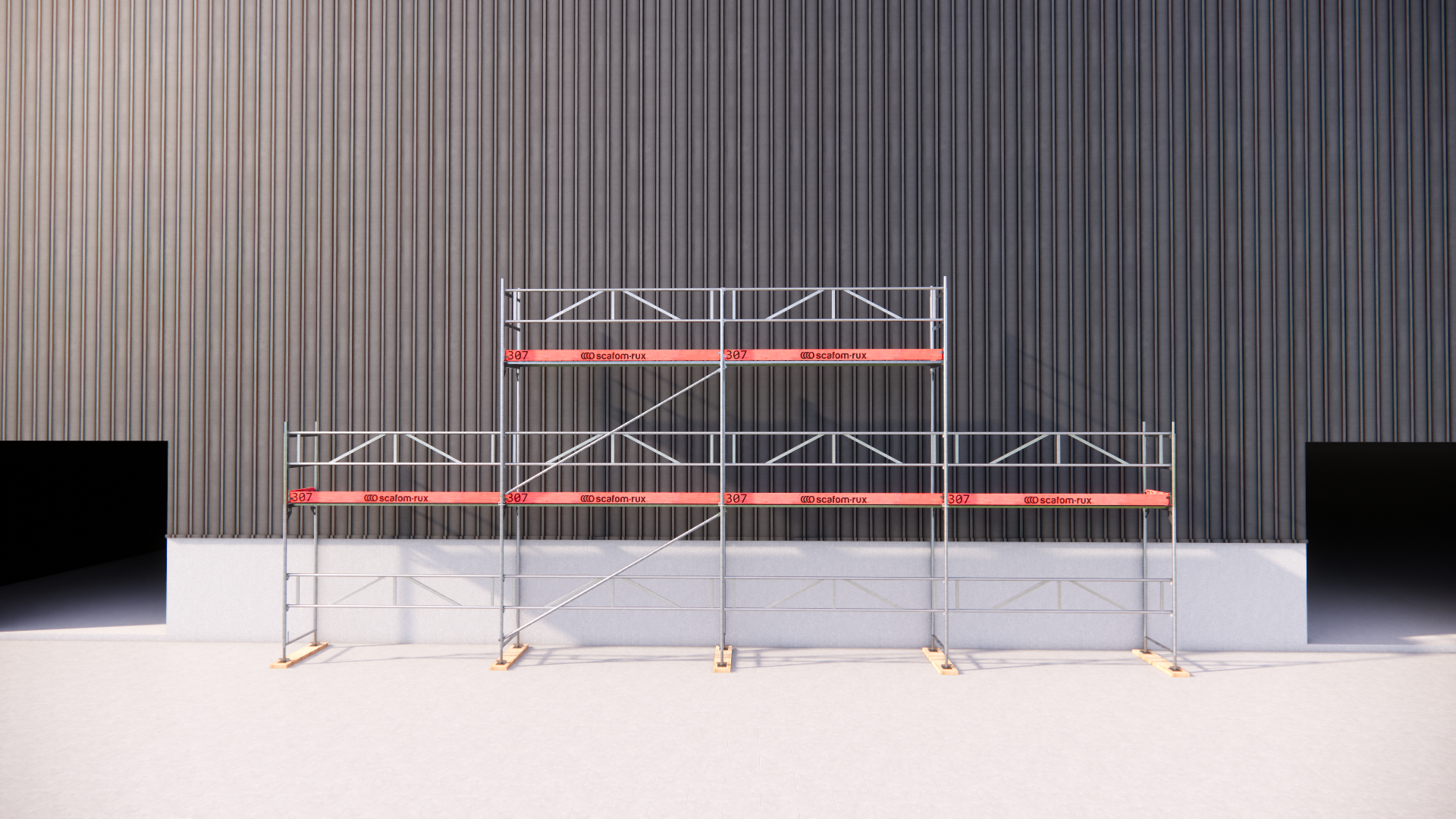 Ramställningspaket  (12x4m + dubbel topp) - 3