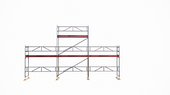 Ramställningspaket  (9x4m + gaveltopp)
