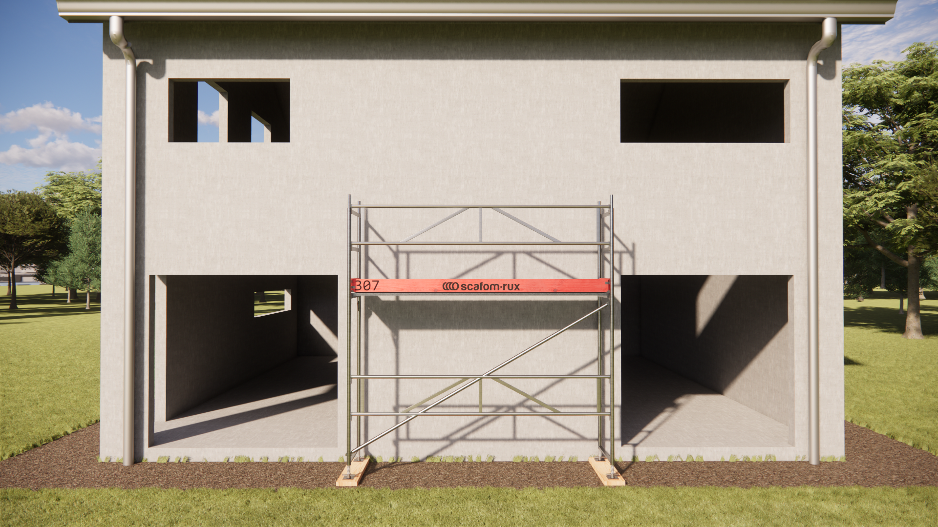 Ramställningspaket  (3 x 4m) - 2