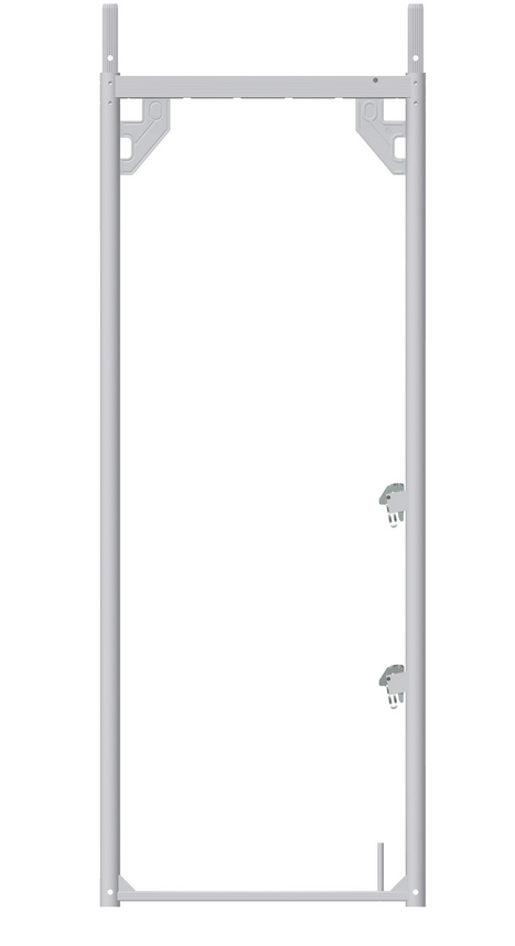 Aluminium-vertikalram  B73 200x73cm