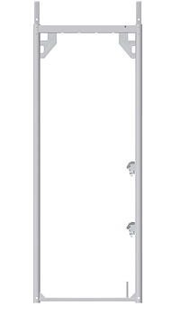 Aluminium-vertikalram  B73 200x73cm