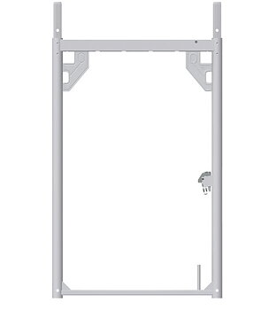 Aluminium-vertikalram  B73 100x73cm