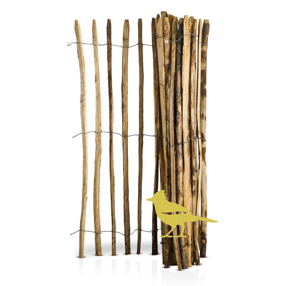 Kastanjestaket glest, höjd 122 cm längd 10 meter, engelskt - 6