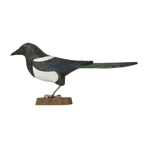 Magpie Wood 33x14x6 cm