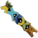 リサラーソン  Harlekinシリーズ  アクロバッティックな人の陶板  44cm  1960年