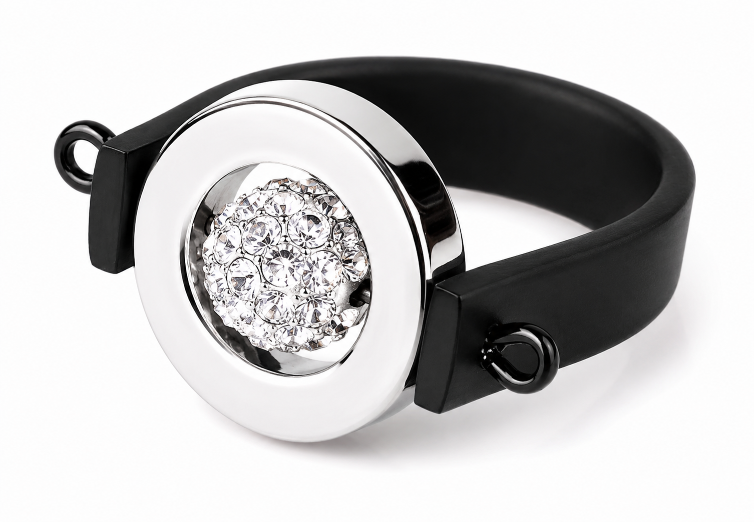 Lisa ring Swarovski Hematite