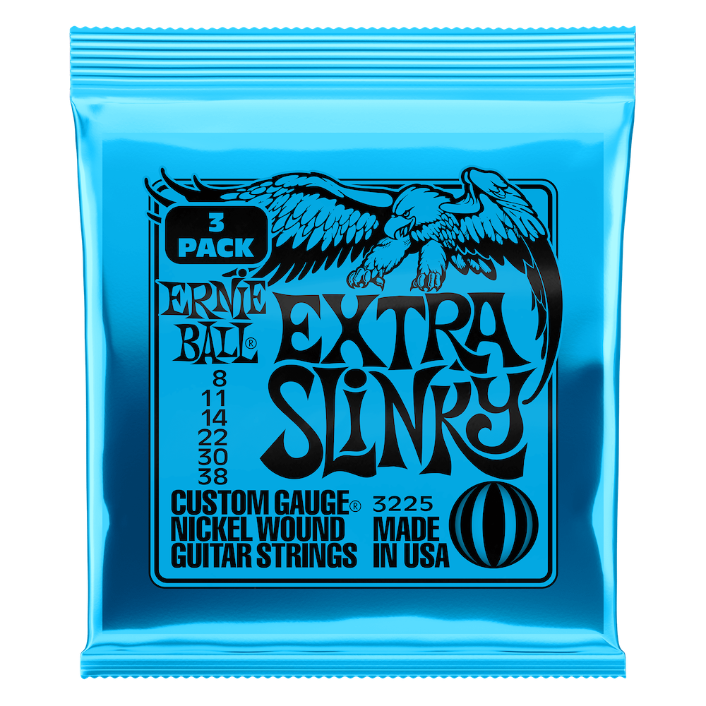 Ernie Ball Extra Slinky 008-038 (3-pack)