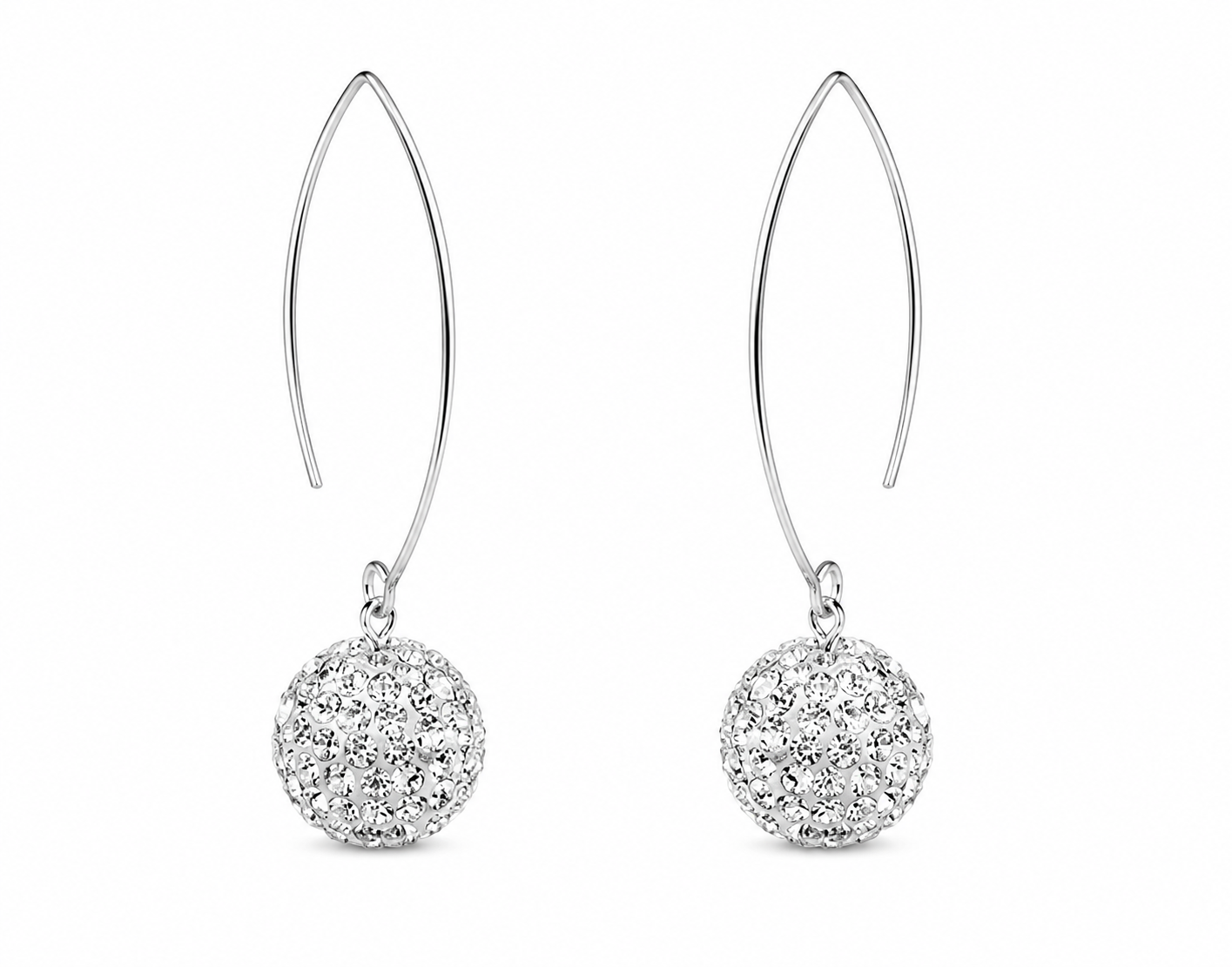 Örhängen Silver & Swarovski 