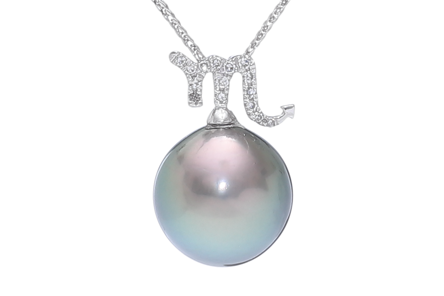 Scorpio pearl outlet necklace