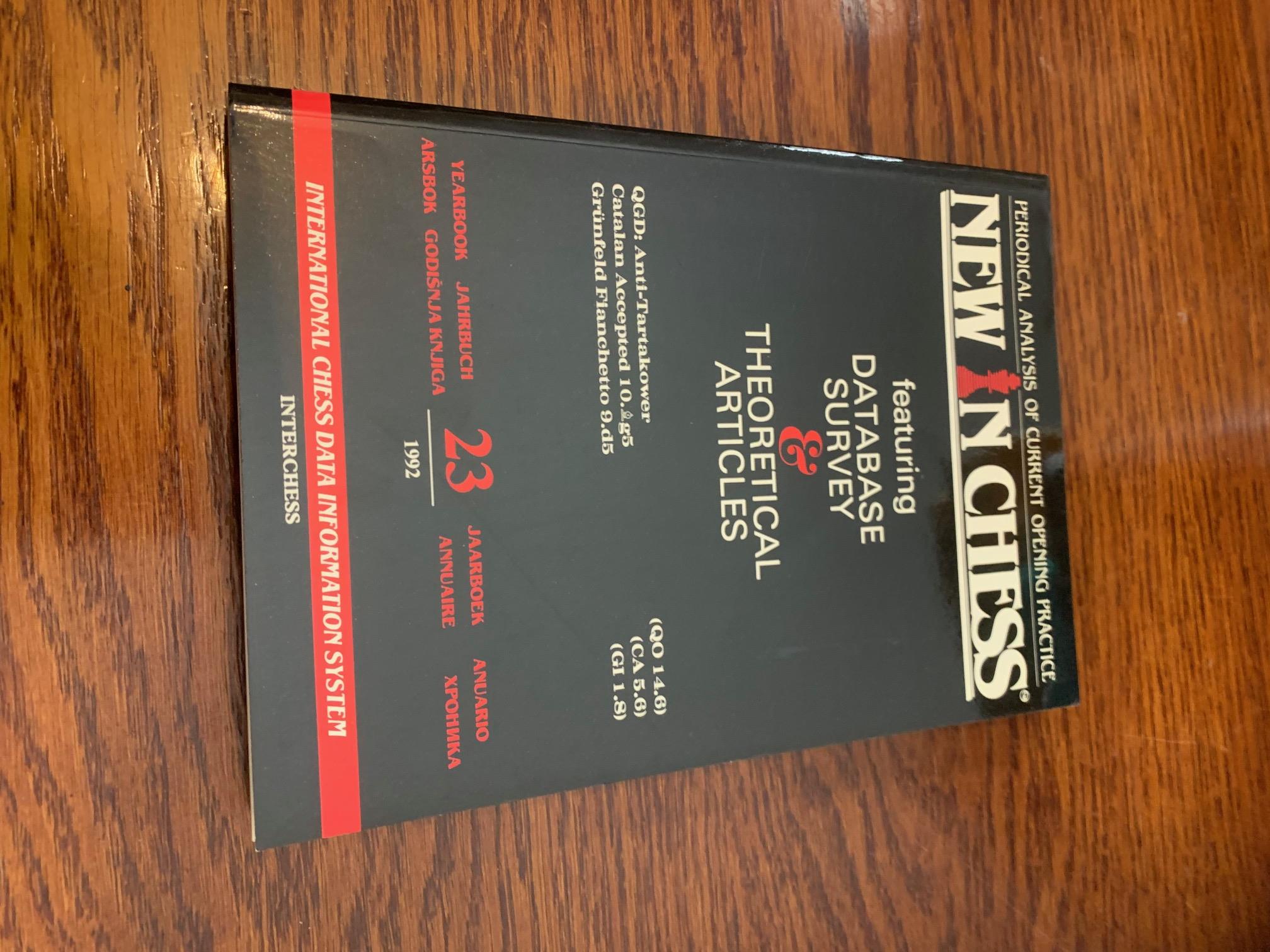 Antikvariskt - New In Chess Yearbook 23