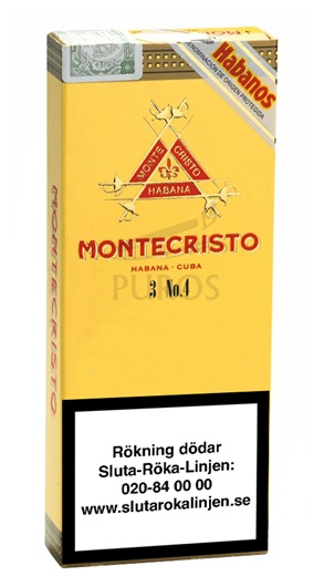 Montecristo No. 4 Ask 3-pack