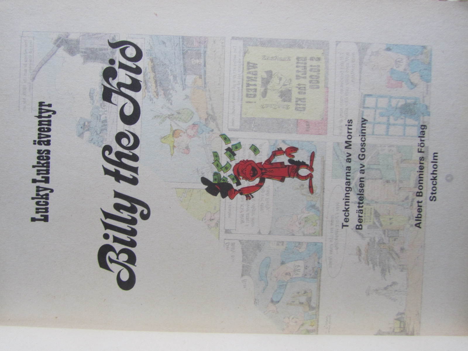 Lucky Luke 07 Billy the Kid 1:a uppl. - 3