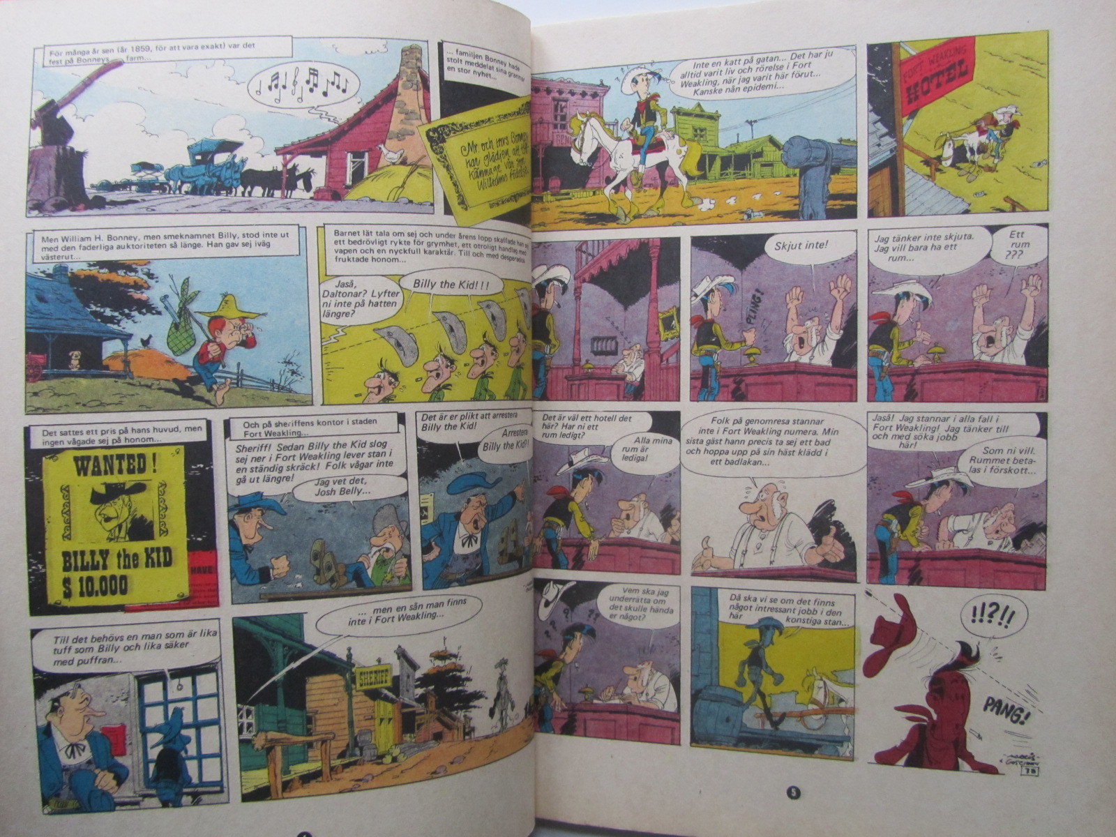 Lucky Luke 07 Billy the Kid 1:a uppl. - 4