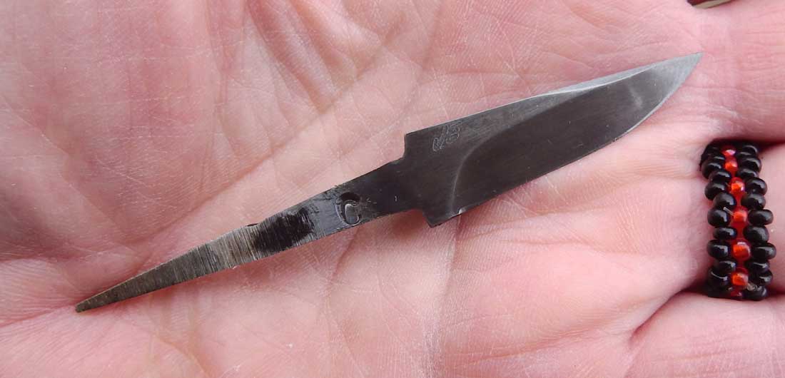B33FB small blade Gun blue forged surface