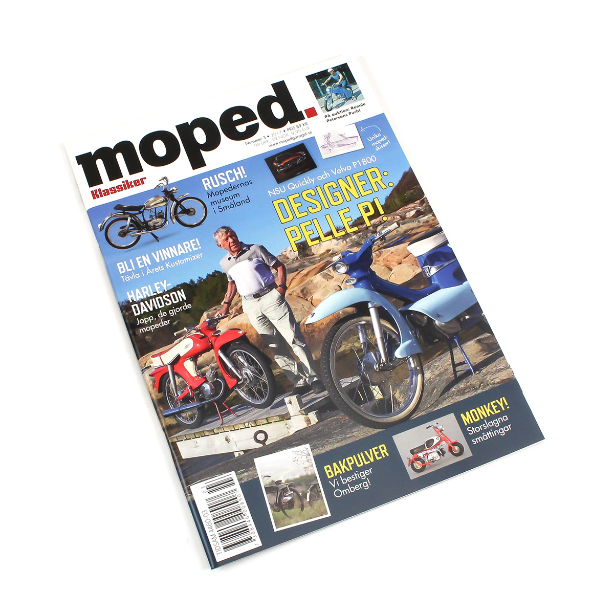 Die Zeitschrift moped Nr. 3, 2017.