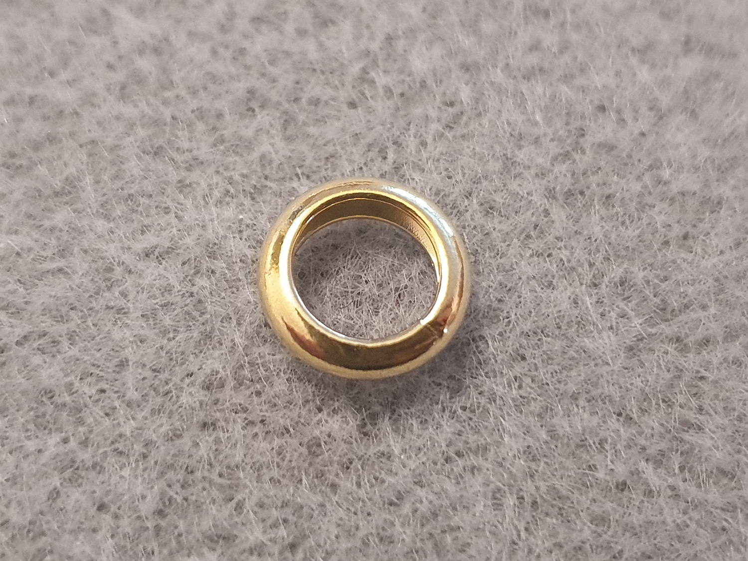 Motring bred 9mm fg skålad insida Styck 925-silver