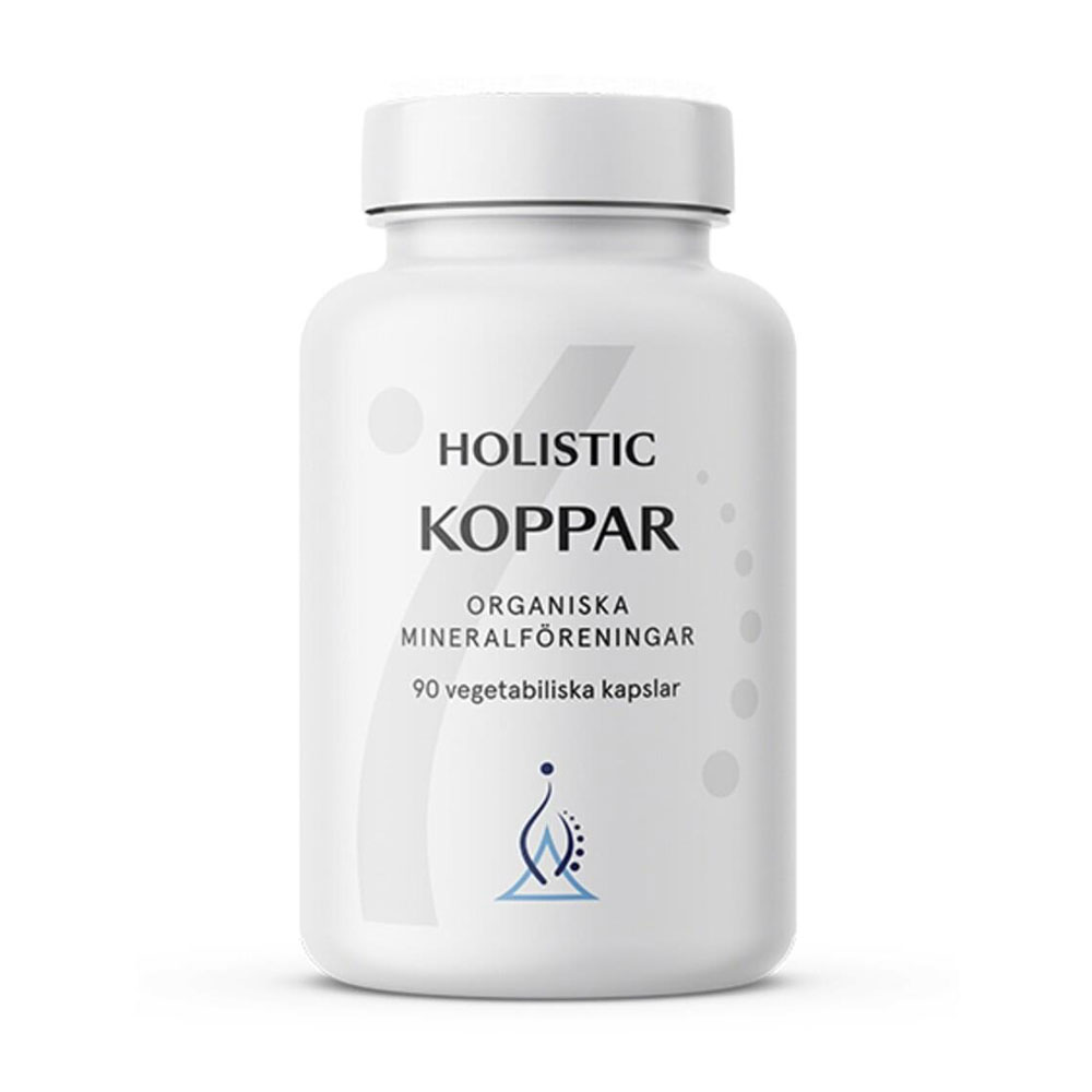 Koppar 2 mg 90 kap Holistic